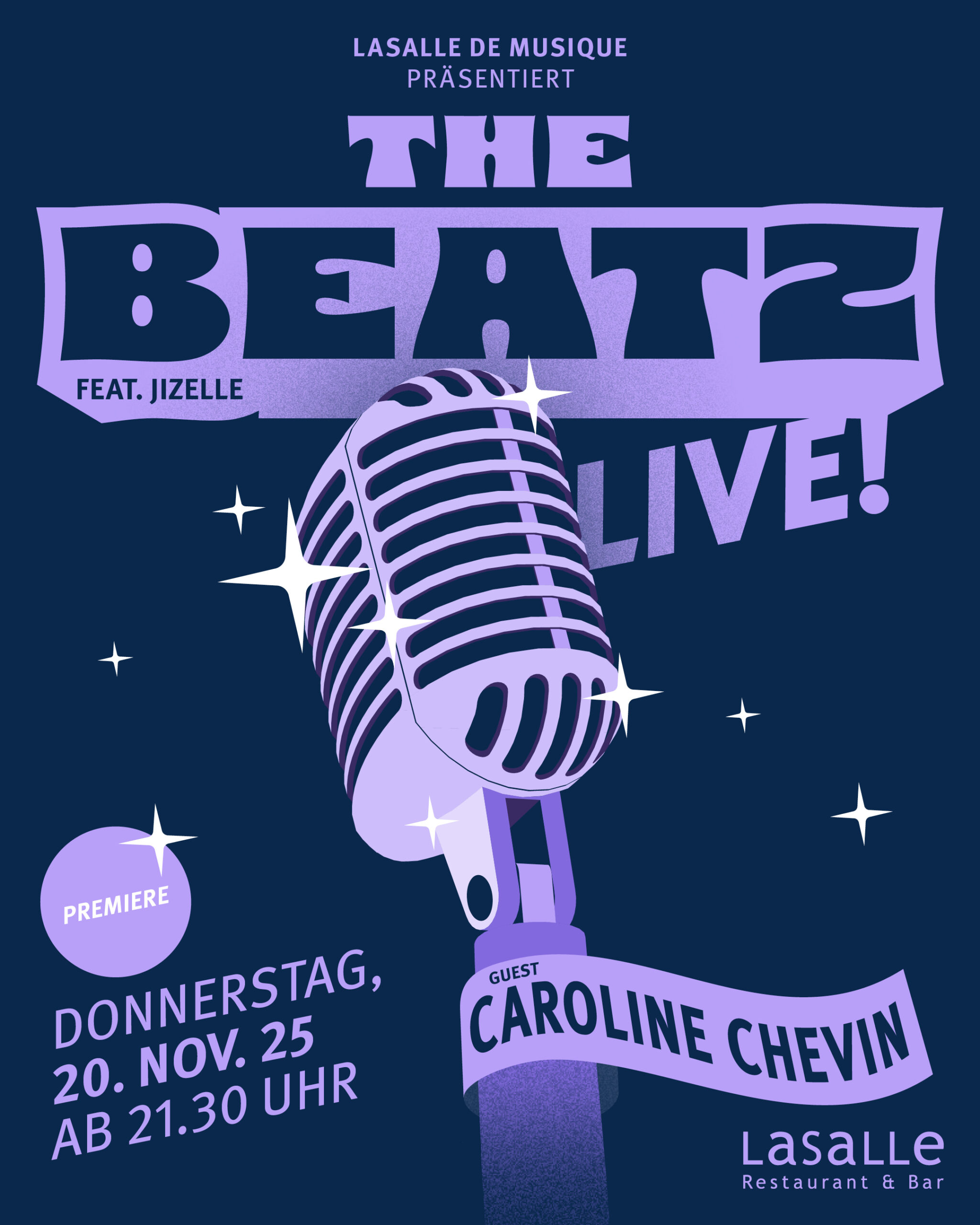 The Beatz Live mit Caroline Chevin